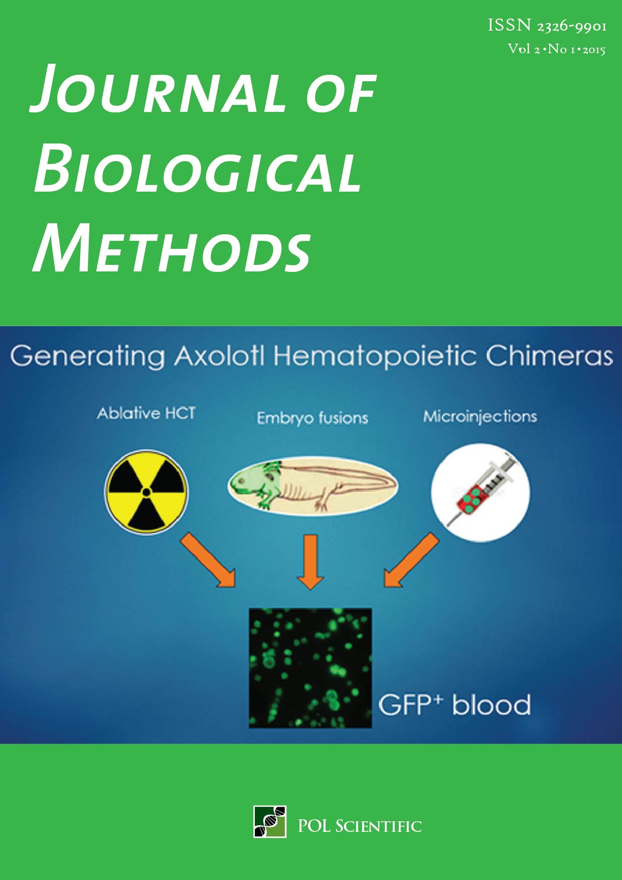Journal of Biological Methods (JBM) Cover Image